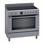 Series 8 Full Electric Cooker 90cm 9 Cooking Function With Rotisserie Stainless Steel Made In Turkey