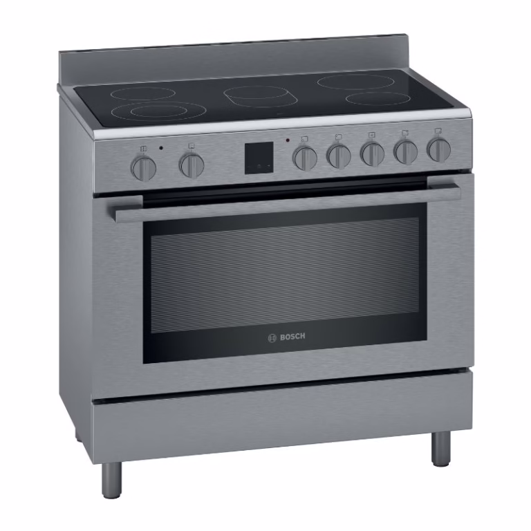 Series 8 Full Electric Cooker 90cm 9 Cooking Function With Rotisserie Stainless Steel Made In Turkey