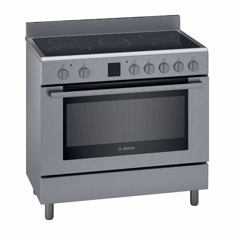 Series 8 Full Electric Cooker 90cm 9 Cooking Function With Rotisserie Stainless Steel Made In Turkey