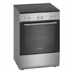 Series 2, Full Electric Cooker 60cm, 5 cooking Functions, Stainless Steel, Made in Turkey