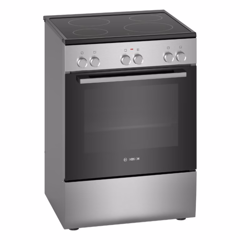 Series 2, Full Electric Cooker 60cm, 5 cooking Functions, Stainless Steel, Made in Turkey
