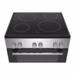Series 2, Full Electric Cooker 60cm, 5 cooking Functions, Stainless Steel, Made in Turkey - Image 2