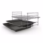 Series 2, Full Electric Cooker 60cm, 5 cooking Functions, Stainless Steel, Made in Turkey - Image 5