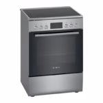 Series 4, Full Electric Cooker 60cm, 6 cooking Functions, Stainless Steel, Made in Turkey