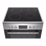 Series 4, Full Electric Cooker 60cm, 6 cooking Functions, Stainless Steel, Made in Turkey - Image 2