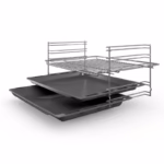Series 4, Full Electric Cooker 60cm, 6 cooking Functions, Stainless Steel, Made in Turkey - Image 5