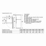 Series 4, Top Mount Refrigerator, 41DB, Reversible Door Hinges, Vita Fresh, Stainless Steel, Made in Turkey - Image 5