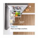Series 4, Bottom Freezer, 42DB, Reversible Door Hinges, Vita Fresh, Stainless Steel, Made in Turkey - Image 5