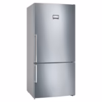 Series 6, Bottom Freezer, 40DB, Reversible Door Hinges, Vita Fresh, Stainless Steel, Made in Turkey