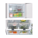 Series 6, Bottom Freezer, 40DB, Reversible Door Hinges, Vita Fresh, Stainless Steel, Made in Turkey - Image 3