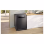 Series 6, Free Standing Dishwasher, 6 Programmes, 3 Racks, Adjustable Middle Rack, 9.5 Ltrs Water Consumptions, Home Connect, Brushed Black Steel, Made in Turkey - Image 4