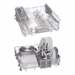 Series 2, Free Standing Dishwasher, 6 Programmes, 2 Racks, Adjustable Middle Rack, 10.4 Ltrs Water Consumption, Stainless Steel, Made in Turkey - Image 5