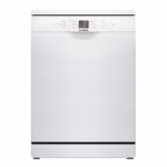 Series 2, Free Standing Dishwasher, 6 Programmes, 2 Racks, Adjustable Middle Rack, 10.4 Ltrs Water Consumption, White Color, Made in Turkey
