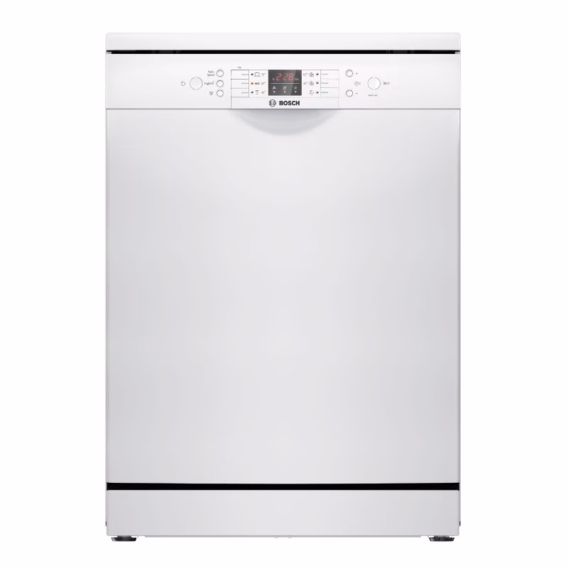 Series 2, Free Standing Dishwasher, 6 Programmes, 2 Racks, Adjustable Middle Rack, 10.4 Ltrs Water Consumption, White Color, Made in Turkey