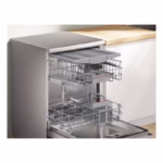 Series 4, Free Standing Dishwasher, 6 Programmes, 3 Racks, Adjustable Middle Rack, 10.3 Ltrs Water Consumptions, Home Connect, Stainless Steel, Made in Poland - Image 4