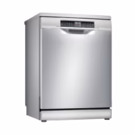 Series 6, Free Standing Dishwasher, 8 Programmes, 3 Racks, Adjustable Middle Rack, 7.4 Ltrs Water Consumptions, Home Connect, Stainless Steel, Made in Germany