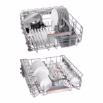 Series 6, Free Standing Dishwasher, 8 Programmes, 3 Racks, Adjustable Middle Rack, 7.4 Ltrs Water Consumptions, Home Connect, Stainless Steel, Made in Germany - Image 3