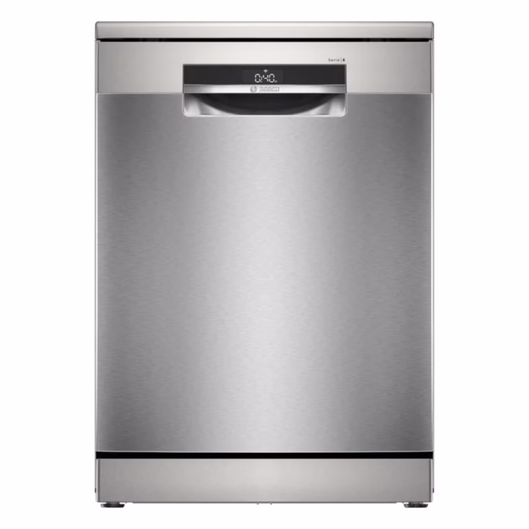 Series 6, Free Standing Dishwasher, 6 Programmes, 3 Racks, Adjustable Middle Rack, 9.5 Ltrs Water Consumptions, Home Connect, Stainless Steel, Made in Turkey