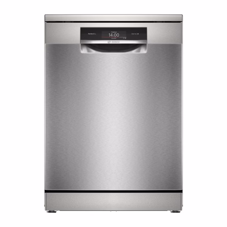 Series 8, Free Standing Dishwasher, 8 Programmes, 3 Racks, Adjustable Middle Rack, 10.4 Ltrs Water Consumptions, Zeolite, Aqua Stop, Home Connect, Stainless Steel, Made in Germany