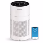 Bonaire GAP13 Smart Air Purifier | 390 m³/h CADR | 360° Air Intake | Multi‑Layer Filter System | PM2.5 Sensor | Wi‑Fi App Control | Timer | Sleep Mode 26 dB | Filter Indicator | Child Lock | White