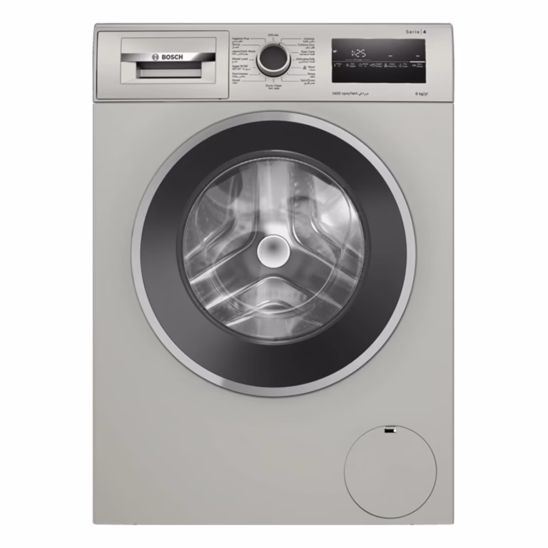 Series 4, Front Load Washer Dryer, 9/5KG, 1400RPM, Silver Inox, 49DB, Made in China