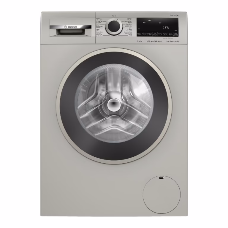 Series 4, Front Load Washer, 9KG/1400 RPM, Graphite Color, 55DB, Made in Turkey