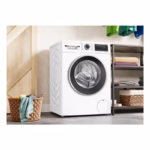 Series 4, Front Load Washer, 9KG/1400 RPM, White Color, 55DB, Made in Turkey - Image 2