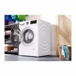 Series 4, Front Load Washer, 9KG/1400 RPM, White Color, 55DB, Made in Turkey - Image 3