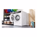 Series 8, Front Load Washer, 9KG/1400 RPM, White Color, Home Connect, 52DB, IDOS, Made in Germany - Image 2