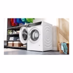 Series 8, Front Load Washer, 9KG/1400 RPM, White Color, Home Connect, 52DB, Made in Germany - Image 3