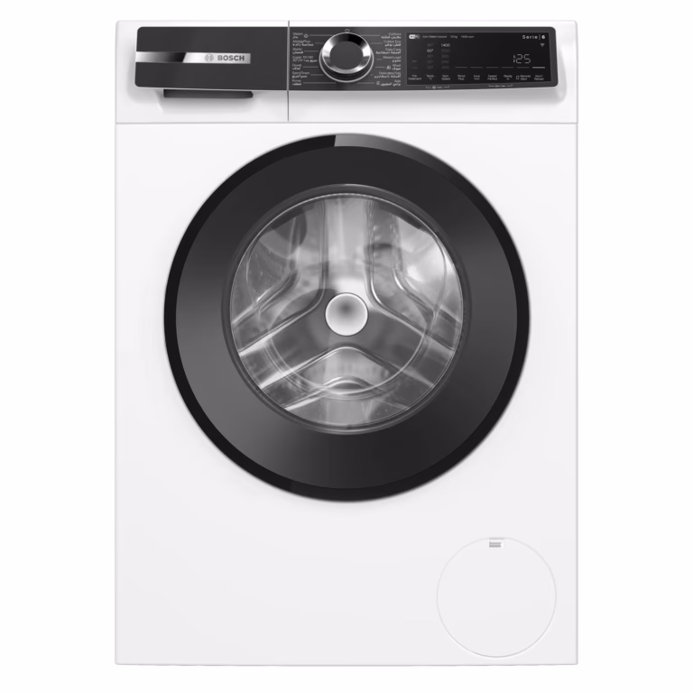 Series 6, Front Load Washer, 10KG/1400 RPM, White Color, Home Connect, Made in Turkey