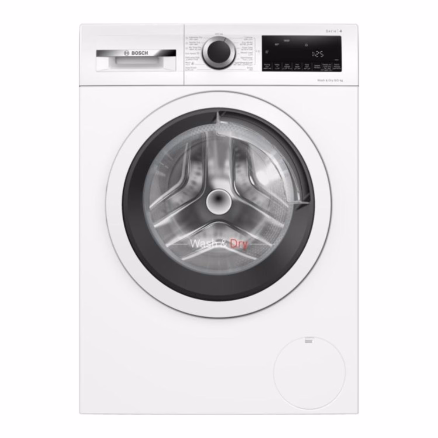 WNA24400-GC-1 Series 4, Front Load Washer Dryer, 9/5KG, 1400RPM, White Color, 49DB, Made in China