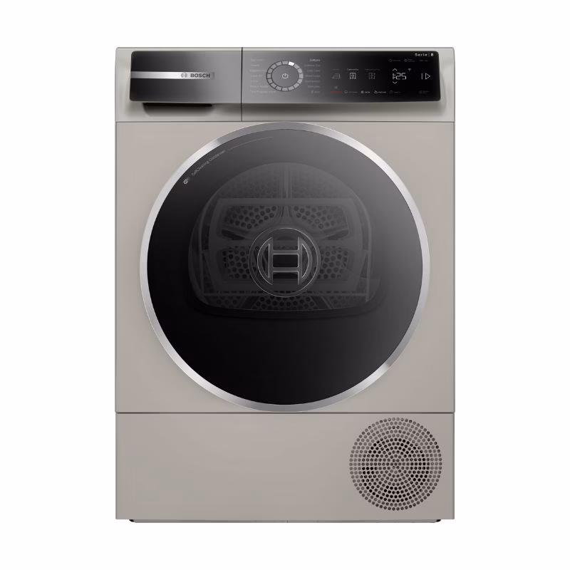 WQB245-BXGC-1 Series 8, Heat Pump Tumble Dryer, 9KG, Home Connect, Graphite Color, Reversible Door, Made in Poland