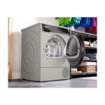 Series 8, Heat Pump Tumble Dryer, 9KG, Home Connect, Graphite Color, Reversible Door, Made in Poland - Image 2