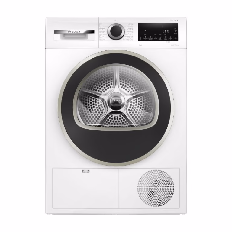 Series 4, Heat Pump Tumble Dryer, 9KG, White Color, Made in Poland