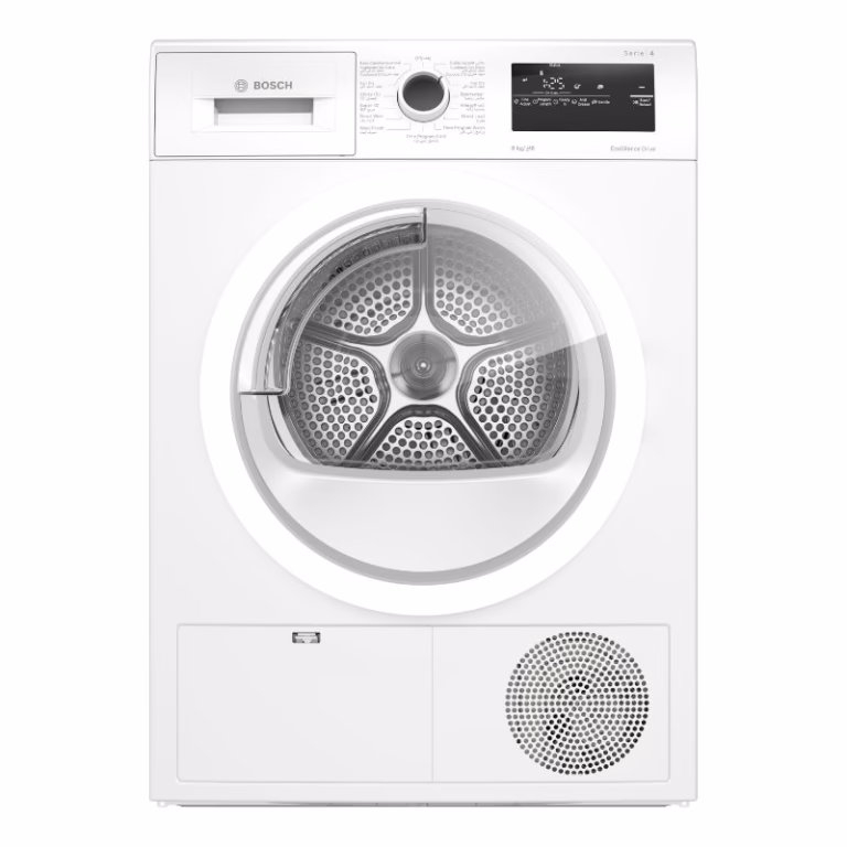 Series 4, Condenser Tumble Dryer, 8KG, White Color, Made in Poland